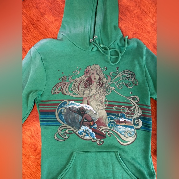 ๐ฅ๐ฅ ๐ Rare Aviator Nation Surf Goddess Hoodie ๐ ๐ฅ๐ฅ - Picture 5 of 15